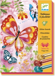 Sandstrahlen Glitzernde Schmetterlinge