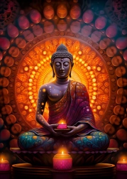 Beruhigendes Puzzle mit 1000 Teilen