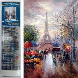 Norimpex Diamantmalerei Spaziergang durch Paris 30 × 40 cm