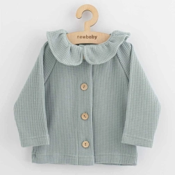 Babyjacke mit Knöpfen New Baby Laura grau 56 (0–3 M)