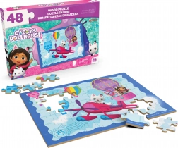 Holzpuzzle Gabby’s Dollhouse 48 Teile