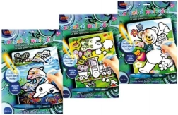 Magisches Malen mit Wasser - Lustiger Zug