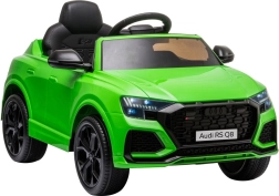 Elektrisches Kinderauto Audi RS Q8 mit Fernsteuerung und LED – Grün