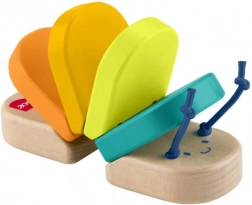 Fisher‑Price klappernde Holzraupe