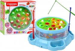 Spiel Angelruten Lichter Sounds Blau