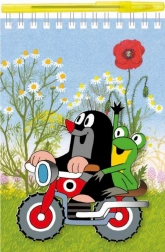 Schreibset mit A5-Block und Krtek-Kugelschreiber