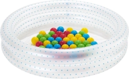 Aufblasbares Planschbecken mit Bällen 91 × 20 cm BESTWAY + 50 Bälle – Blau