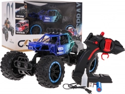 RC Crawler REAL ROCK mit Rauchfunktion 1:16 – Blau
