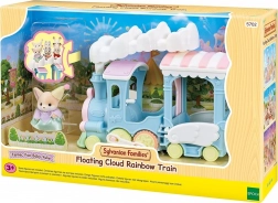 Bunte Lok SYLVANIAN FAMILIES mit Fuchs-Figur