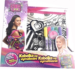 Ausmal-Handtasche City – kreative Kinderhandtasche zum Ausmalen