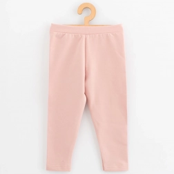 Mädchen-Leggings aus Sweatstoff NEW BABY Kindergarten hellrosa