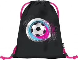 Baagl Schuhsack Fußball pink