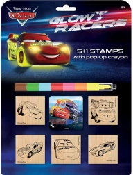 Stempel mit Wachsmalstift CARS