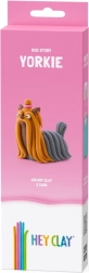 Hey Clay Modelliermasse Figur Yorkie Hund