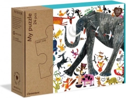 Puzzle 24 Teile Tiere