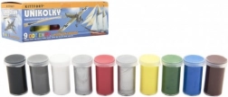 Unikolky Modellbaufarben – Set mit 9 Farben + matter Lack gratis