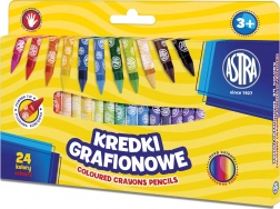 Kaolin-Pastellkreiden ASTRA 24 Stk.