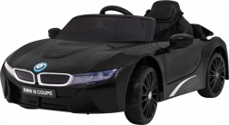 Elektrisches Kinderauto BMW i8 Coupé mit Fernsteuerung, schwarz