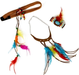 Indianische Zubehörset für Erwachsene