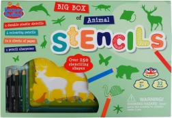 Schablonen Tiere - Großes Set Buddy & Barney