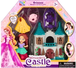 Ankleidepuppe Prinzessin mit Schloss und Zubehör