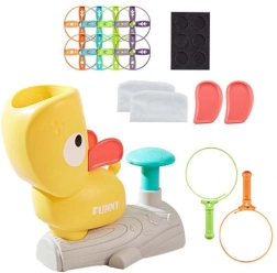 Woopie Geschicklichkeitsspiel Fang den Frisbee mit Diskusschleuder