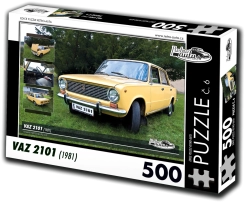 RETRO-AUTA Puzzle VAZ 2101 1981 500 Teile