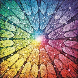 Puzzle Mandala des Lebens 1023 Teile MAGNOLIA