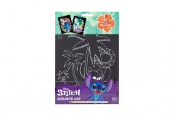 Kratzen Sie Bilder von Stitch für kreativen Spaß