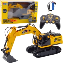 Unterhaltsamer RC Kettenbagger mit Fernsteuerung, 6 Kanäle 27 MHz