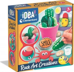 Clementoni Idea Kreativset zum Verzieren von Steinen