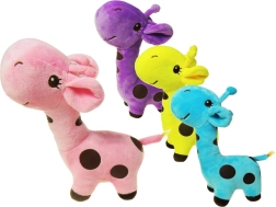 Bunte Giraffe – Spielzeug für Kinder ab 3 Jahren