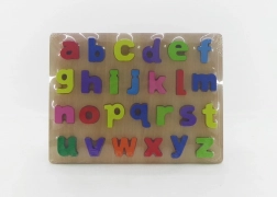 Holzsteckpuzzle Alphabet 30 × 22,5 cm