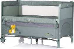 Reise-Kinderbett Relax Basil mit herunterklappbarer Seite