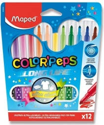 Filzstifte Maped Color'Peps Long Life, 12 Stück