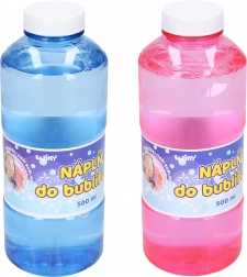 Seifenblasen-Nachfüllflüssigkeit 0,5 l mit tschechischer Verpackung