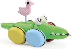 Nachzieh-Krokodil mit Flamingo VILAC