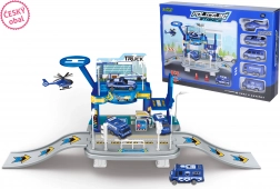 Garage – Polizeistation mit Tankstelle 65 cm, tschechische Verpackung