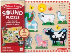 Melissa & Doug Sound-Holzpuzzle