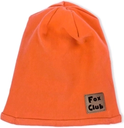 Baby-Baumwollmütze Nicol Fox Club orange