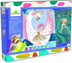 Artissimo XXL Kreativ-Set – Kratzkunst, Metallic-Folie und Glitzer: Zauberhafte Geschichten