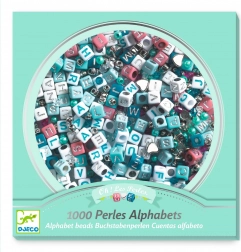 Schmuckherstellung Alphabet Silber Djeco