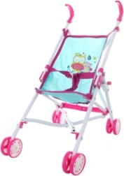 Metall-Golfbuggy-Puppenwagen mit Eulen