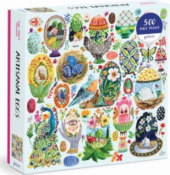 Puzzle Bemalte Eier 500 Teile Galison