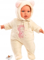 Baby-Puppe Julia 42 cm mit weichem Bäuchlein von Llorens