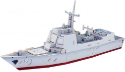 Robotime 3D-Puzzle Zerstörer Typ 052C farbig