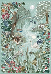 Puzzle The Art File: Gefrorener Fluss 1000 Teile