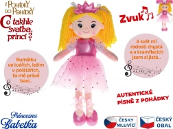 Puppe Prinzessin Babetka 35 cm singt auf Tschechisch