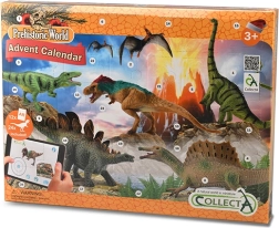Adventskalender mit Dinosauriern von Collecta