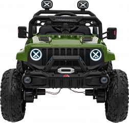 Grünes Offroad-Kinderfahrzeug